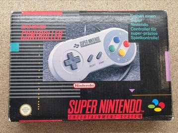 Nintendo - Snes - RARE OLD STOCK - Snes Official Grey, Nieuw