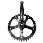 Falkx Crankstel - 44T - Staal - Zilver - 170 mm - Spieloo..., Ophalen of Verzenden, Nieuw, Crankstel of Pedalen