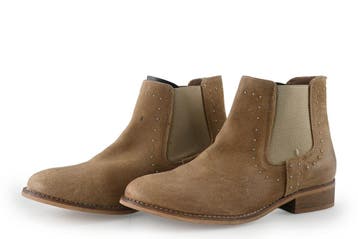 Remix Chelsea boots in maat 37 Bruin, Bruin, Overige typen, Zo goed als nieuw, Remix