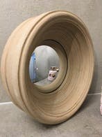 Spiegel - Glas - CONVEX, HEKSENOOG, BUTLER, Antiek en Kunst