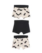HEMA Takkie en Siepie kinderboxers - 3 stuks zwart/wit, Verzenden, Nieuw