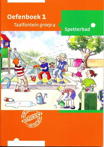 Taalfontein Spetterbad Oefenboek 1 (per stuk) groep 4, Verzenden, Nieuw