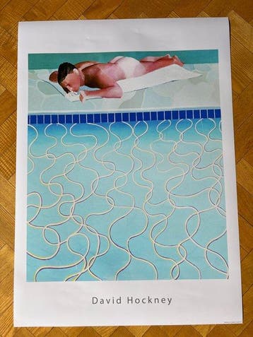 David Hockney (after) - Sunbather, 1966 / Museum Ludwig,, Nieuw