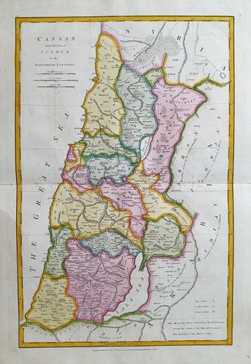 Azië - Israel / Libanon / Jordanië / Palestina; R. Wilkinson, Nieuw