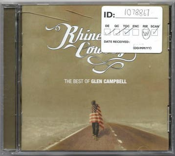 Glen Campbell - Rhinestone Cowboy - The Best Of Glen Campbel, Cd's en Dvd's, Ophalen of Verzenden, Gebruikt