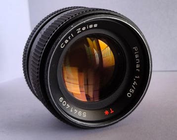 Contax CZ Planar 1,4/50mm | Cameralens, Nieuw