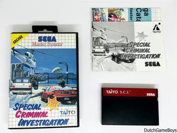 Sega Master System - Special Criminal Investigation, Verzenden, Gebruikt