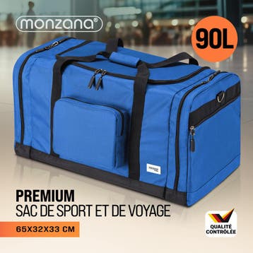 Reistas Blauw 90L (Koffers - Tassen, Outdoor Kamperen), Verzenden, Nieuw