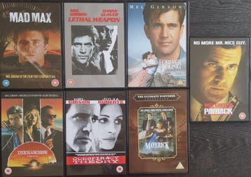 Mel Gibson 7 films                       Gratis verzenden, Vanaf 12 jaar, Verzenden, Gebruikt, Overige genres