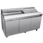 GGM Gastro | Saladette American Style PREMIUM - 1839mm - 623, Verzenden, Nieuw in verpakking