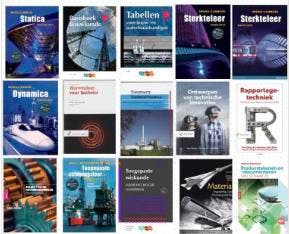 werktuigbouwkunde studieboeken, Verzenden, Zo goed als nieuw