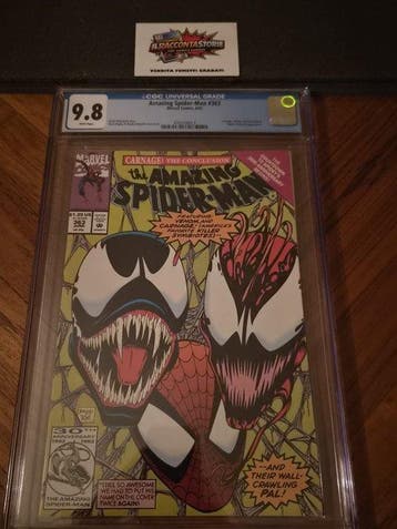 The Amazing Spider-Man #363 - 1 Graded comic - Eerste druk -, Nieuw