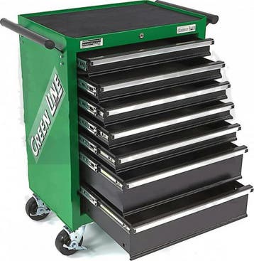 Mannesmann 321-delige gereedschapswagen gevuld 28270, Ophalen of Verzenden