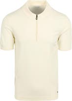 No Excess Half Zip Poloshirt Off White maat S Heren, Verzenden, Wit, Nieuw, No Excess