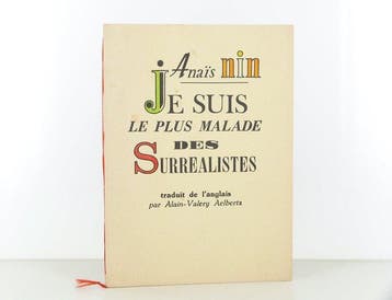 [Ex. num. 17/51 sur vélin blanc] Anais Nin - Je suis le plus
