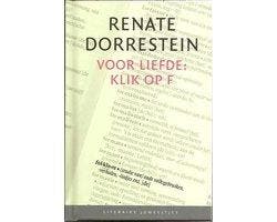 Voor liefde: klik op F door Renate Dorrestein - Voor, Ophalen of Verzenden, Nieuw