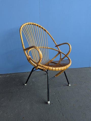 Rohé Noordwolde - Stoel - Rattan, Metaal