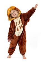 Onesie Bruine Uil Pak 152-158 Uilenpak Kostuum Bruin Vogel K, Ophalen of Verzenden, Nieuw