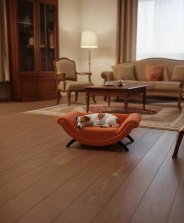 Hondensofa Dingo Rechthoekig Oranje – Stijlvolle Hondenba., Dieren en Toebehoren, Hondenmanden, Verzenden, Nieuw