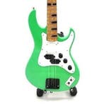 Miniatuur Yamaha basgitaar met gratis standaard, Ophalen of Verzenden, Nieuw, Pop, Beeldje of Miniatuur