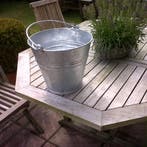 Benson Emmer van verzinkt staal - 12 liter - duurzaam en..., Ophalen of Verzenden, Nieuw, Overige soorten