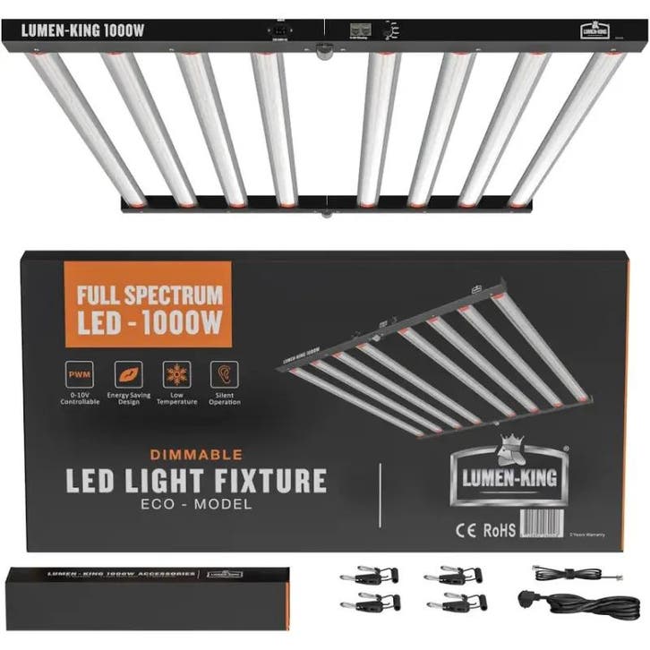 Lumen King 1000W LED Grow Light, Doe-het-zelf en Verbouw, Bouwverlichting, Verzenden
