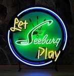 Let Seeburg Play Neon Verlichting 65 cm - Groen, Geel, Blauw, Verzamelen, Ophalen, Gebruikt