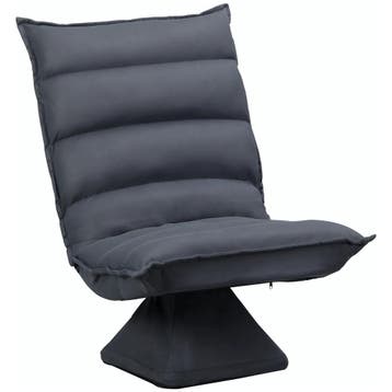 TRUUSK Relaxstoel Vloersofa - 360° Draaibaar - 5-traps Verst, Verzenden, Nieuw