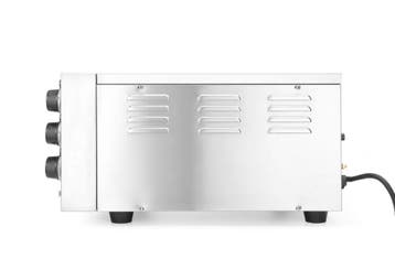 Hendi Pizzaoven | Vuursteen Kamervloer | Ø39 cm | 50-350°C |, Ophalen of Verzenden, Nieuw in verpakking