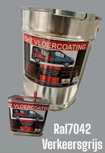 2K Epoxy Garagevloer coating  10L ral7042 Verkeersgrijs, Verzenden