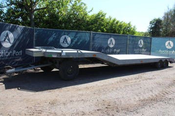 Veiling: Dieplader Veldhuizen G43-5 3500kg 2002, Overige kleuren, Overige brandstoffen, Aanhangers en Opleggers, BTW verrekenbaar
