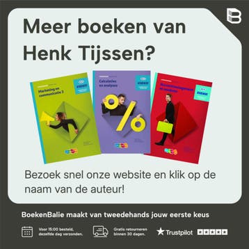 Marketing & communicatie / Niveau 3&4 Deel 1 / Leerwerkboek, Verzenden, Gelezen, Henk Tijssen