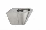 Wandhangend Toilet | RVS | 2 Modellen HorecaTraders, Verzenden, Nieuw in verpakking