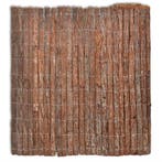 vidaXL Scherm 400x100 cm schors, Verzenden, Nieuw, Hout, 1 tot 2 meter