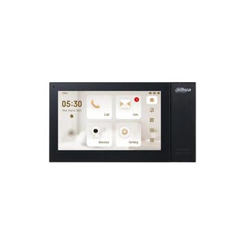 Dahua VTH2421FB-P Video Intercom 7 inch Zwart, Verzenden, Nieuw
