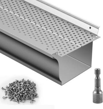 Bladfilter dakgoot 5 inch | 26 stuks | Tweedekansje OP=OP, Ophalen of Verzenden, Zo goed als nieuw