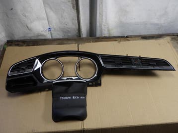 VW Touran 5TA decoratieve console lijst compleet, Verzenden, Gebruikt