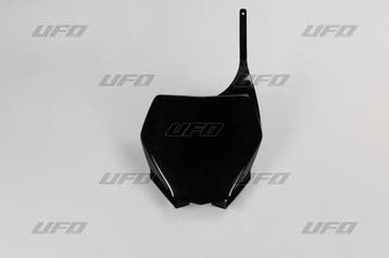UFO Voornummerbord Zwart Yamaha YZ250 YZ125 2006-2014 YZ450F, Motoren, Ophalen of Verzenden, Nieuw
