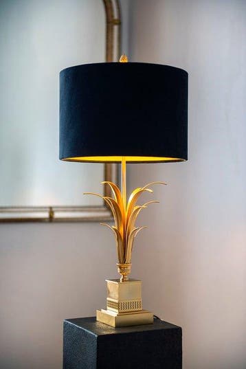 Maison Boulanger - Tafellamp - Verguld messing - Ananas /