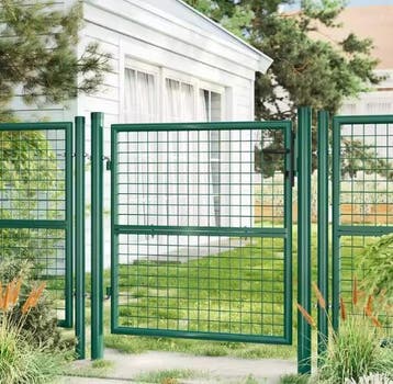 Afsluitbare Stalen Tuinpoort met Slot – 150 cm, Verzenden, Nieuw