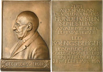 Bronzeplakette 1914 Akademien, Schulen, Universitaeten He..., Postzegels en Munten, Penningen en Medailles, Verzenden
