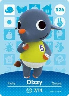 Amiibo Dizzy #326 - Series 4, Verzenden, Zo goed als nieuw
