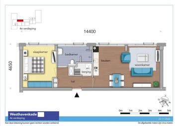 Te huur: Appartement Westhavenkade in Vlaardingen, Vlaardingen, Appartement, Zuid-Holland