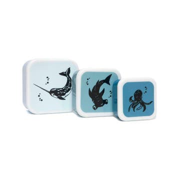 Petit Monkey Lunchboxen Sea Animals, Ophalen of Verzenden, Nieuw