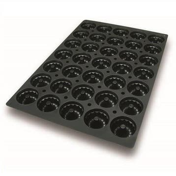 Siliconen Bakvorm Tulband Ø73h36mm (35) - 60x40cm, Hobby en Vrije tijd, Verzenden, Nieuw