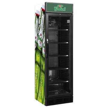 Grolsch glasdeurkoelkast 345 liter, Ophalen of Verzenden