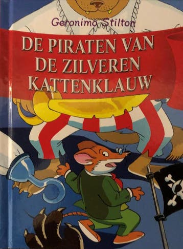 De piraten van de Zilveren Kattenklauw - Geronimo Stilton, Verzenden, Zo goed als nieuw, Geronimo Stilton
