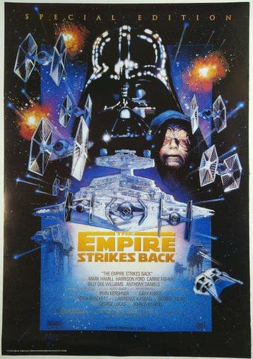 Drew Struzan - Star Wars Episode V: The Empire Strikes Back, Nieuw
