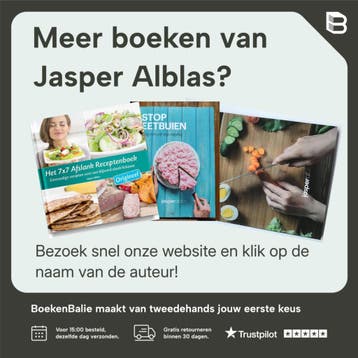Het 7x7 Afslank Receptenboek Album 1 - Jasper Alblas, Boeken, Verzenden, Zo goed als nieuw, Jasper Alblas