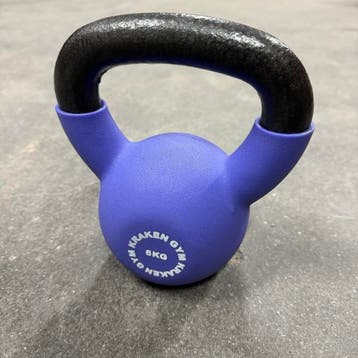 KRAKEN kettlebell 6 kg paars nieuw in doos, Verzenden, Nieuw